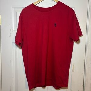 U.S. Polo Assn. Red Short Sleeve Tee